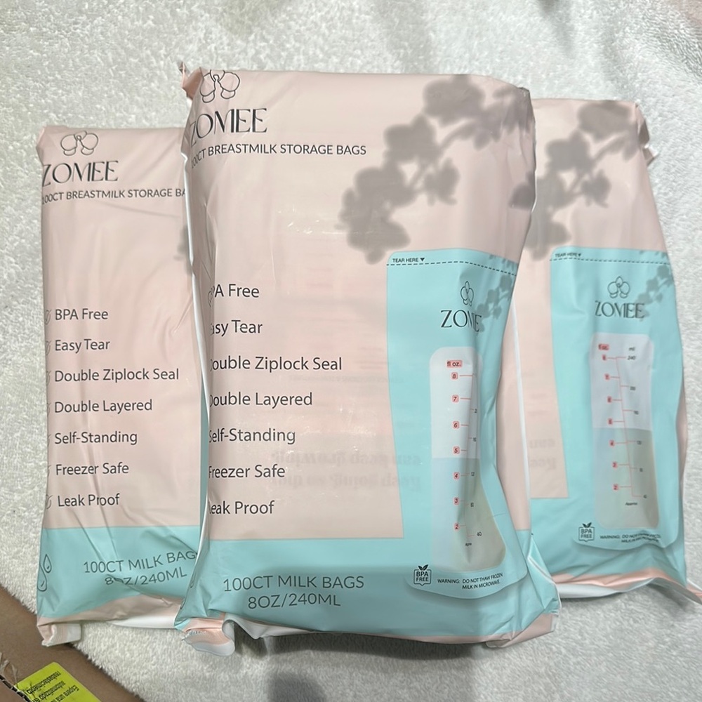 Zomee Milk Storage Bags